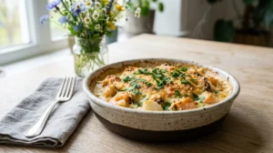recette gratin de fruits de mer