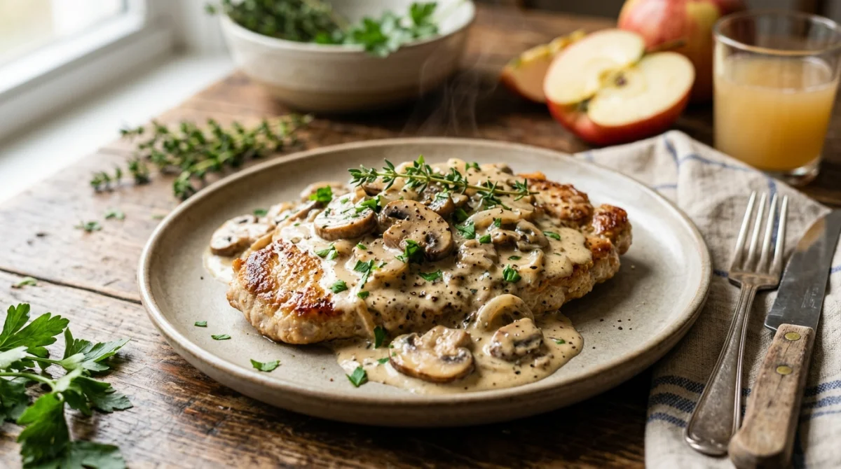 recette escalope normande