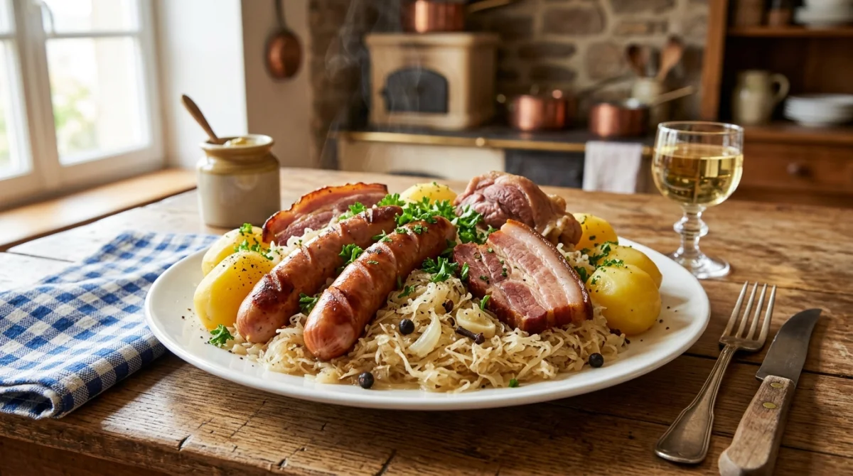 recette choucroute garnie