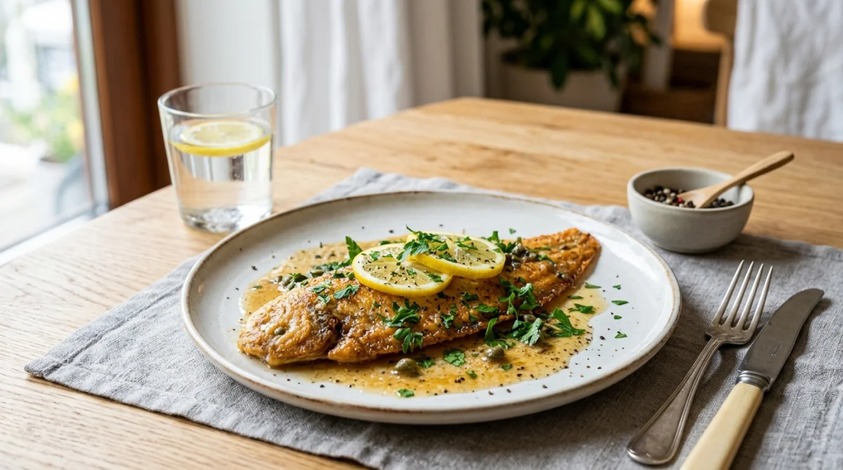 recette sole meunière